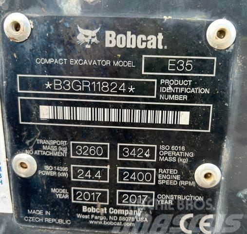 Bobcat E35 Minibagger Εκσκαφάκι (διαβολάκι) < 7t
