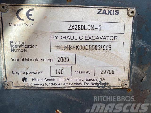 Hitachi ZX280 LCN-3 **BJ. 2009 *11645H ** Εκσκαφείς με ερπύστριες