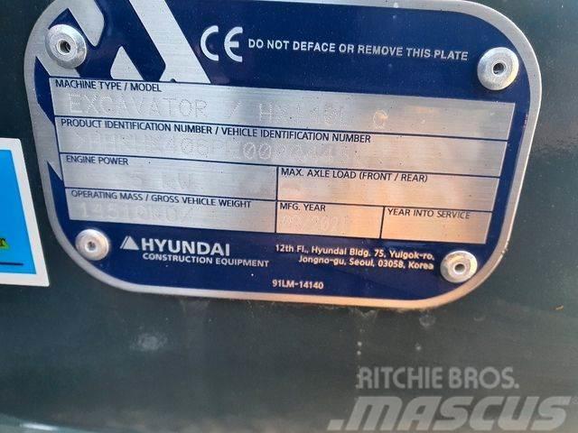 Hyundai HX140LC Εκσκαφείς με ερπύστριες