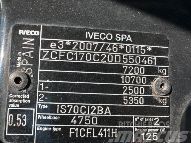 Iveco DAILY 70C17 with crane FASSI F50, E5 vin 461 Pickup/Αγροτικό