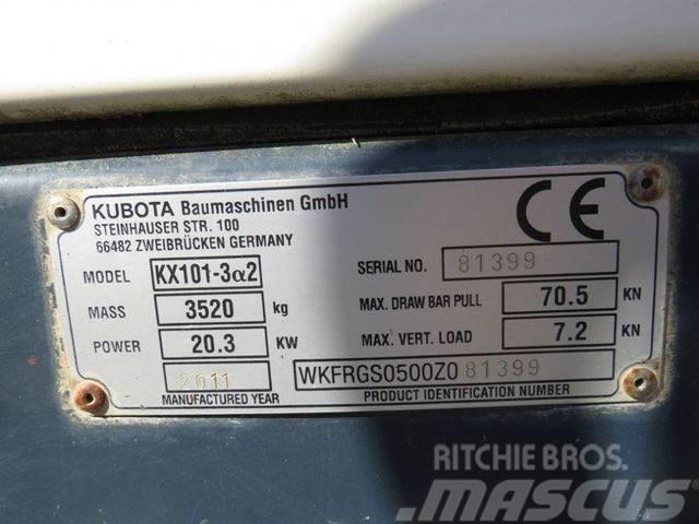 Kubota Minibagger KX 101-3 Minibagger Εκσκαφάκι (διαβολάκι) < 7t