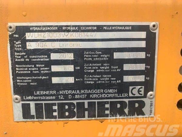 Liebherr A904C Εκσκαφείς με τροχούς - λάστιχα