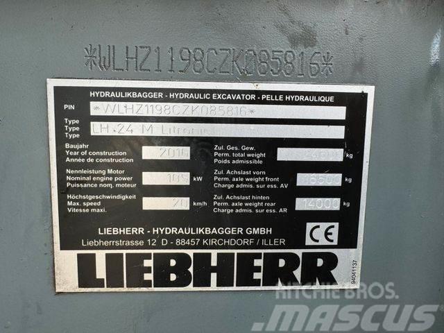 Liebherr LH24 * BJ. 2016 ** für Ersatzteile Εκσκαφείς με τροχούς - λάστιχα