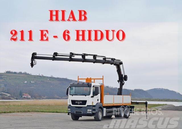 MAN TGS 26.360* HIAB 211 E-6 HIDUO / FUNK * 6x4 Φορτηγά με Γερανό