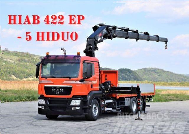 MAN TGS 26.400 * HIAB 422EP-5 HIDUO/FUNK Φορτηγά με Γερανό
