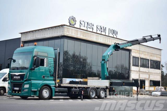MAN TGX 26.440 6x2 HMF 4020 K4 Crane Kran Container Φορτηγά με Γερανό