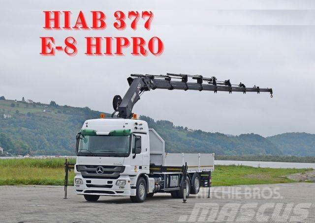 Mercedes-Benz ACTROS 2544 * HIAB 377 E - 8 HIPRO + FUNK* TOP Φορτηγά με Γερανό