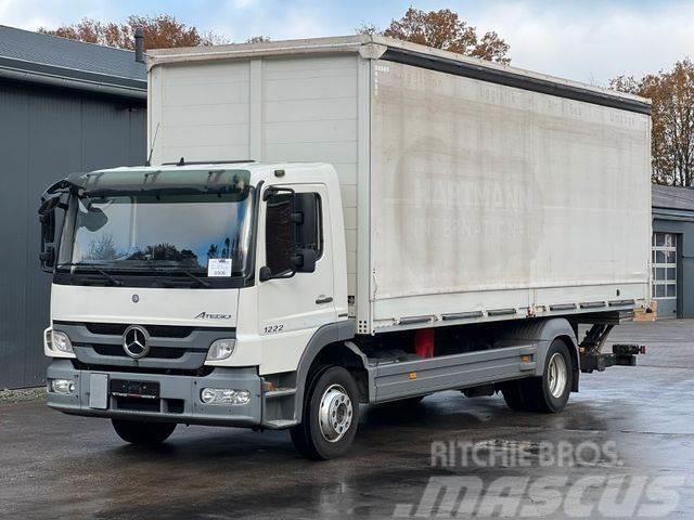 Mercedes-Benz Atego 1222L EU5 m. Bär Ladebordwand Φορτηγά Καρότσα - Κουρτίνα