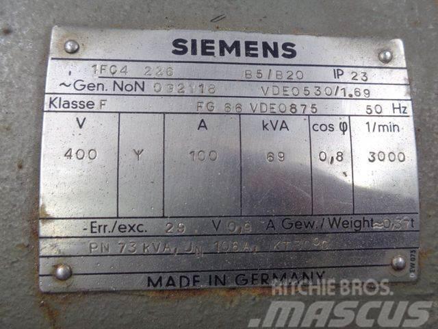 Notstromaggregat 68 KVA MWM Mercedes / Siemens Γεννήτριες ντίζελ
