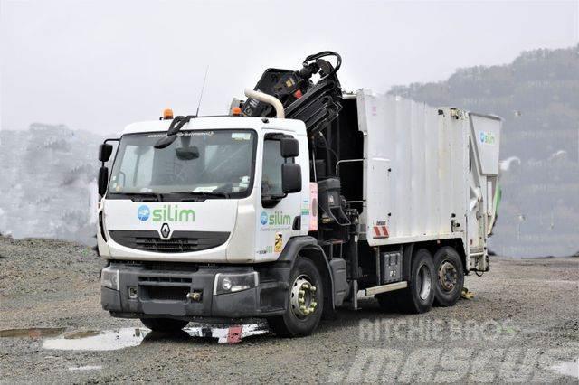 Renault Premium 320DXI*Müllwagen + HIAB 166E-3HIDUO/FUNK Φορτηγά με Γερανό
