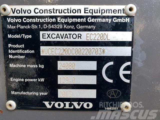 Volvo EC220 DL **BJ2013 *12558H/LASER Topcon *TOP* Εκσκαφείς με ερπύστριες