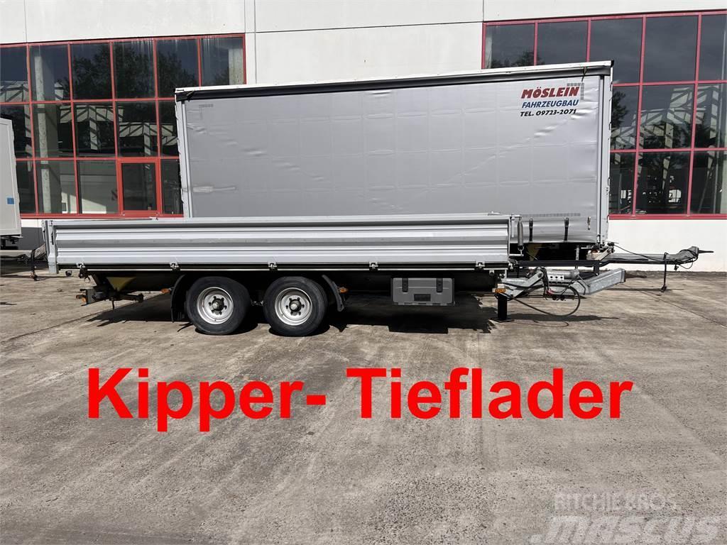  TK Tandemkipper- Tieflader, 5.53 m LadeflächeWeni Ανατρεπόμενες ρυμούλκες