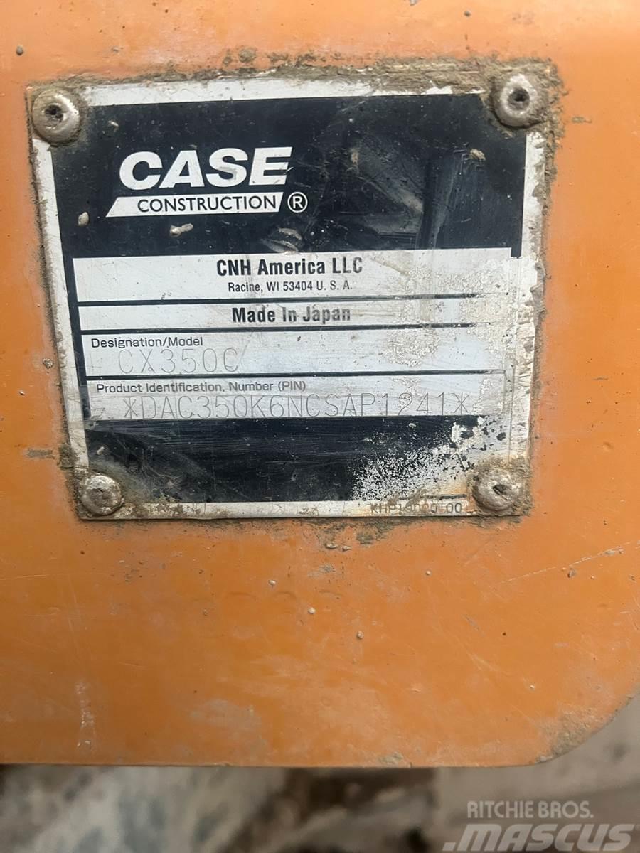 CASE CX350C Εκσκαφείς με ερπύστριες