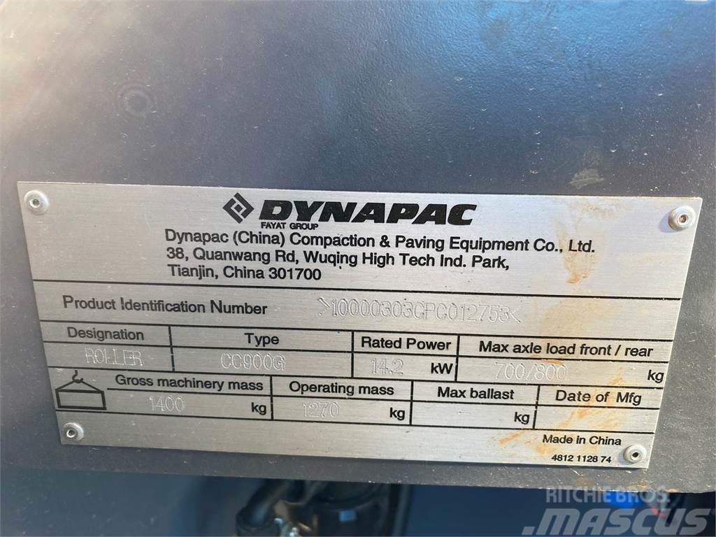 Dynapac CC900G Οδοστρωτήρες μονού κυλίνδρου