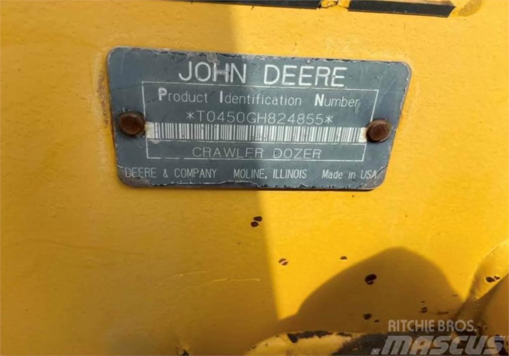John Deere 450G Μπουλντόζες με ερπύστριες