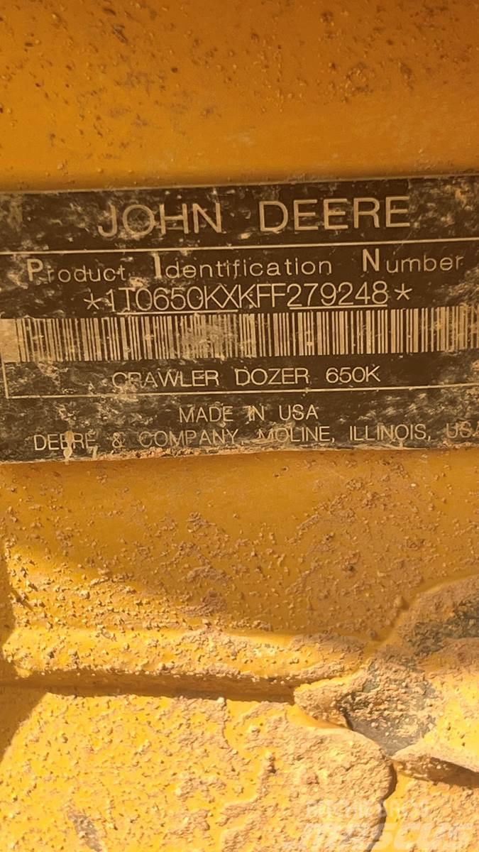 John Deere 650K LGP Μπουλντόζες με ερπύστριες
