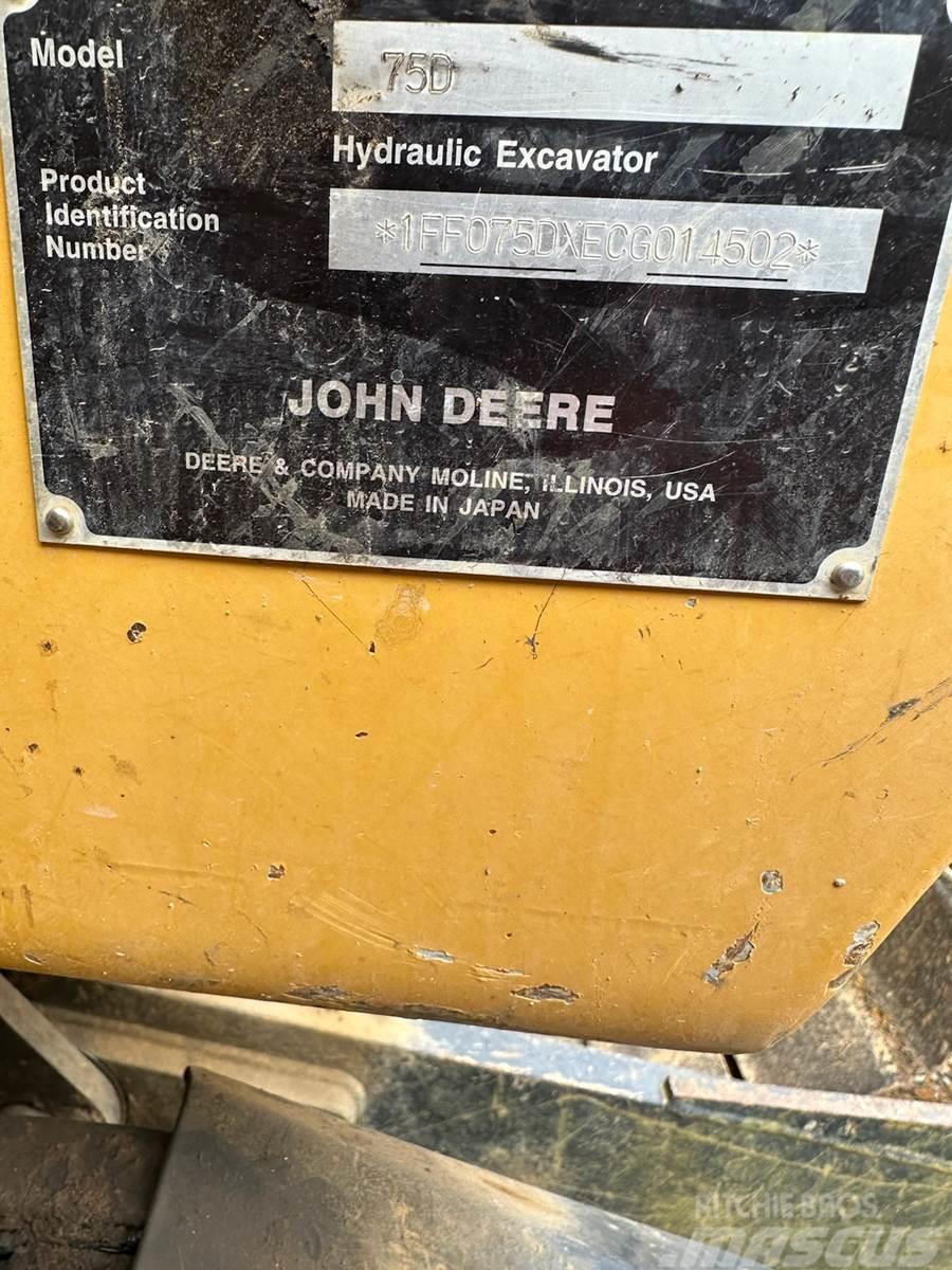 John Deere 75D Εκσκαφείς με ερπύστριες