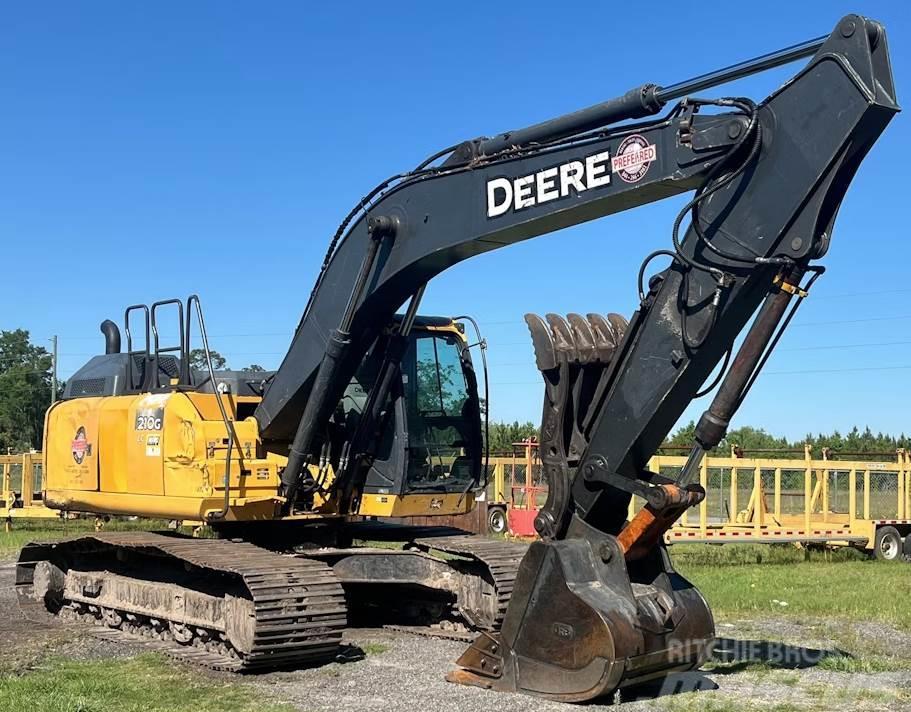 John Deere Deere & Co. 210G Crawler excavators