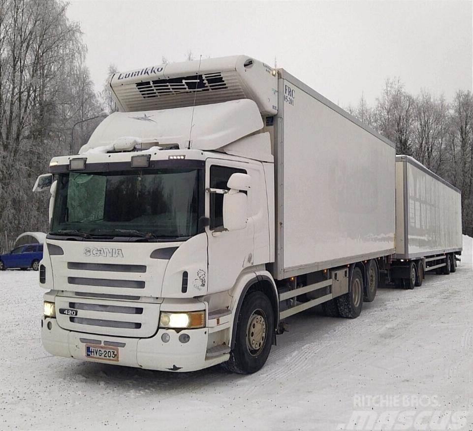 Scania P420 kylmäkoriyhdistelmä 6x2 Φορτηγά Ψυγεία