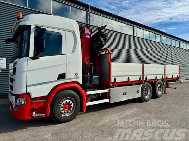 Scania R520 6X2 HMF3220-K8 Φορτηγά με Γερανό