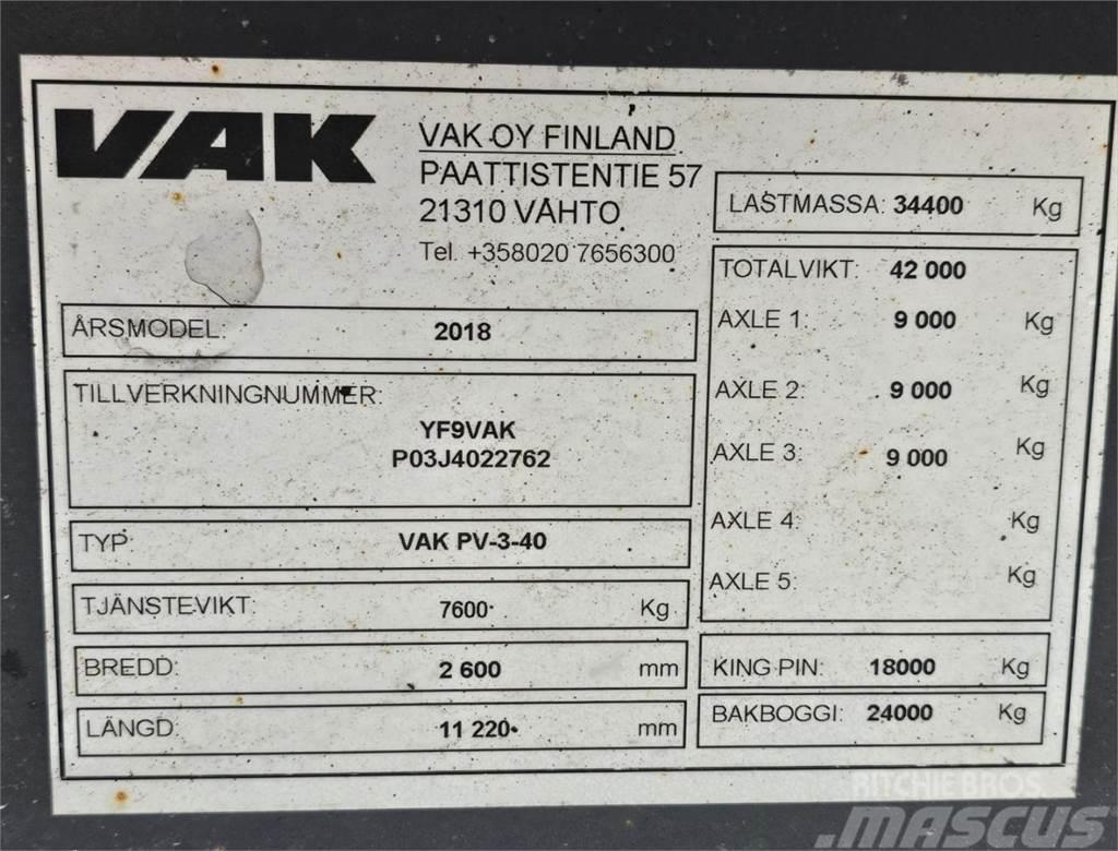 VAK PV-3-40 Άλλες ημιρυμούλκες
