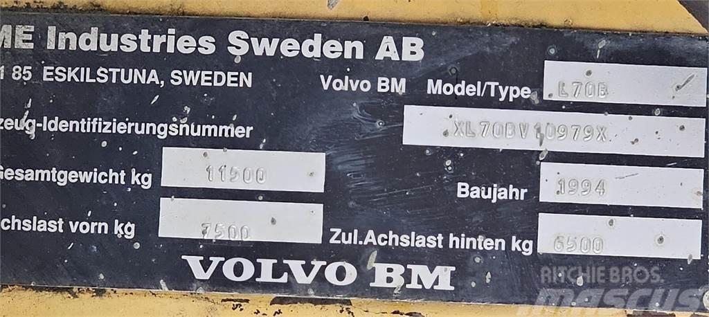 Volvo BM L 70 B Φορτωτές με λάστιχα (Τροχοφόροι)