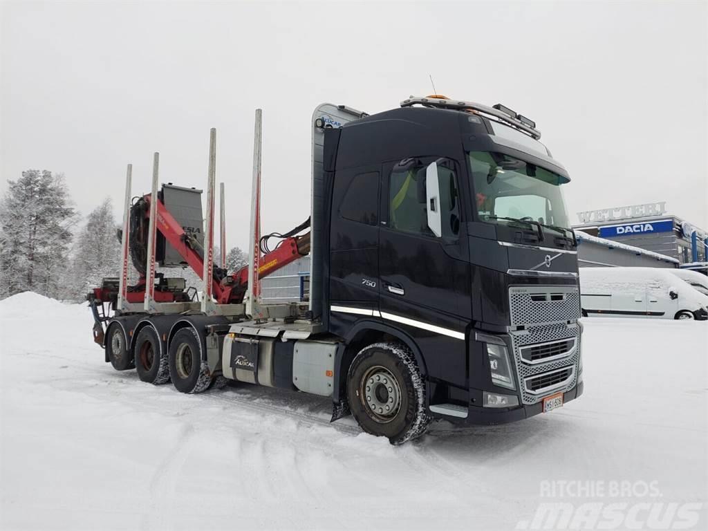 Volvo FH16 750 8x4 Φορτηγά ξυλείας