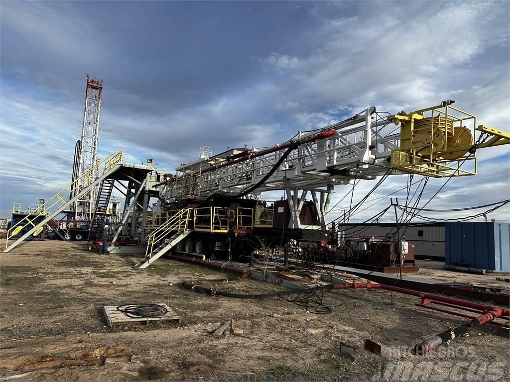  RG Petro Drilling Rig 1300 HP Trailer Mounted Εξοπλισμός επιφανειακών γεωτρήσεων