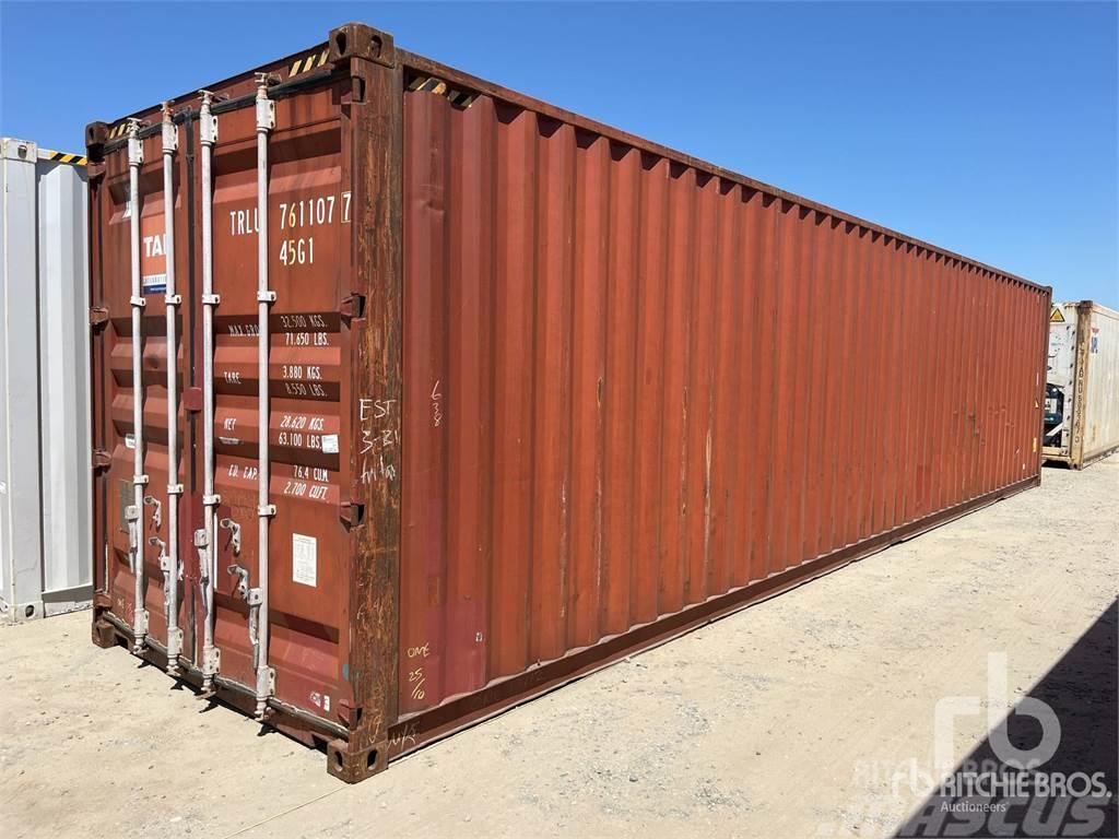  40 ft High Cube Ειδικά Container