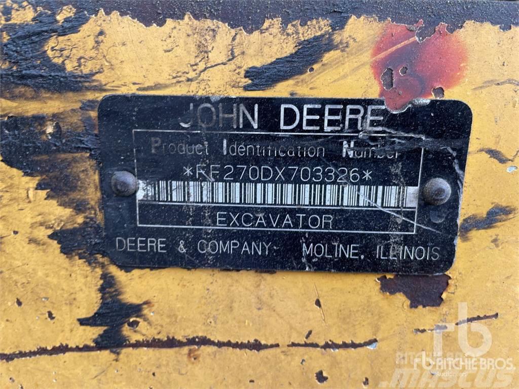 John Deere 270D LC Εκσκαφείς με ερπύστριες