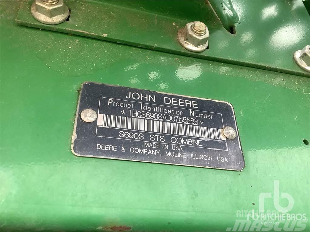 John Deere S690 Θεριζοαλωνιστικές μηχανές
