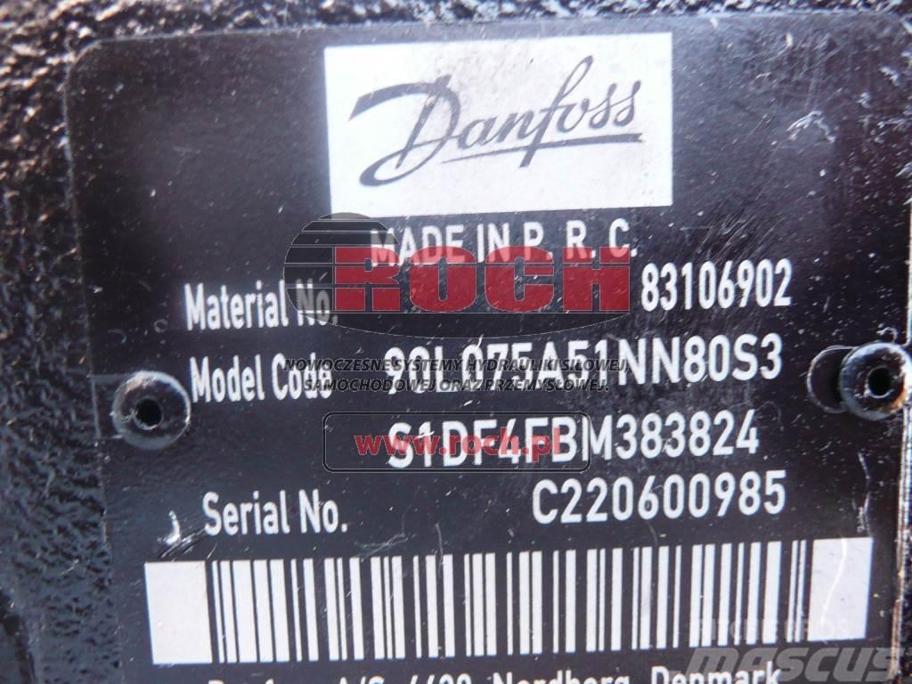 Danfoss 83106902 90L075A51NN80S351DF4FBM383824 Υδραυλικά