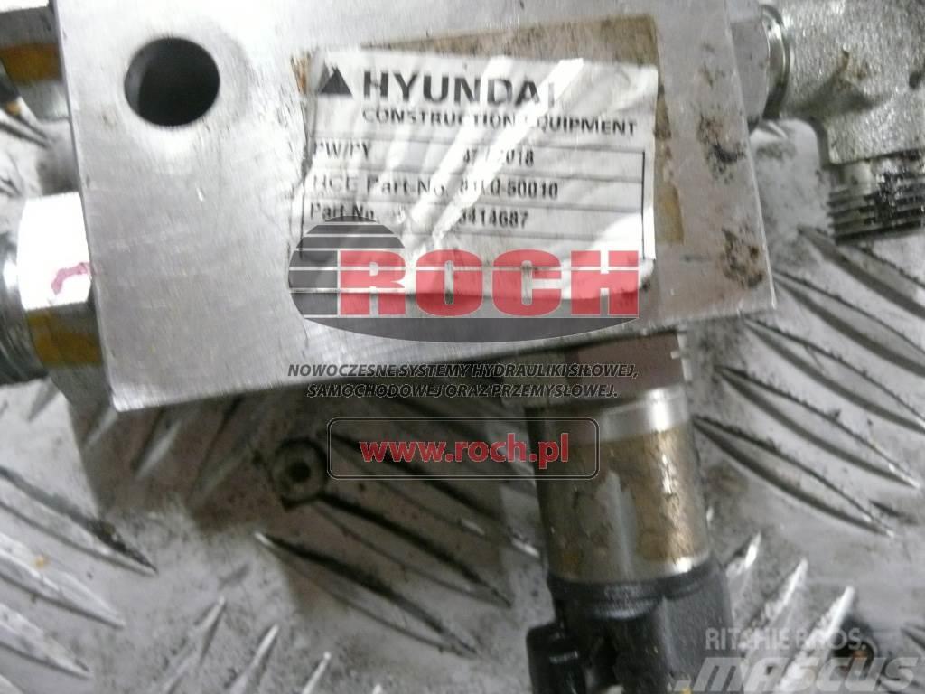 Hyundai 81LQ-50010 3414687 3414686 + 3036401 24VDC 30OHM - Υδραυλικά