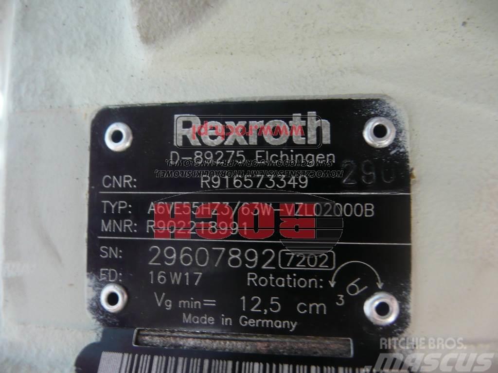 Rexroth A6VE55HZ3/63W-VZL02000B R902218991 r916573349+ GFT Κινητήρες