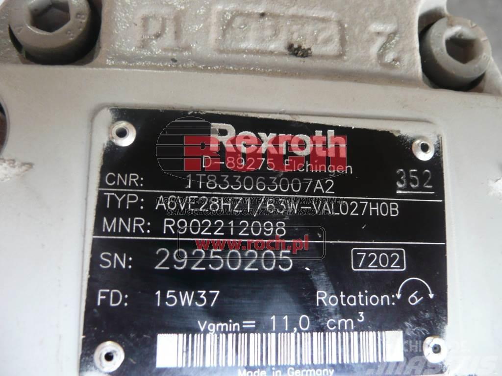 Rexroth + BONFIGLIOLI A6VE28HZ1/63W-VAL027H0B 1T833063007A Κινητήρες