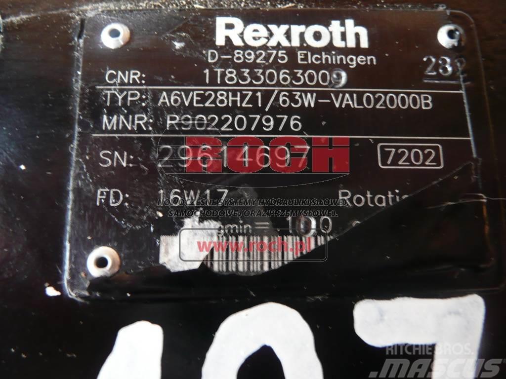 Rexroth + BONFIGLIOLI A6VE28HZ1/63W-VAL02000B R902207976 1 Κινητήρες