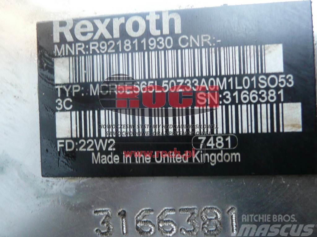 Rexroth MCR5E 565L50Z33A0M1L01S0533C Κινητήρες