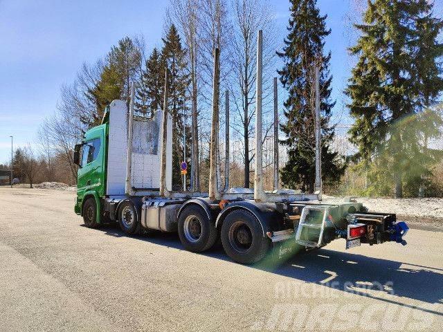 Scania R 650 B6x4NB Φορτηγά ξυλείας