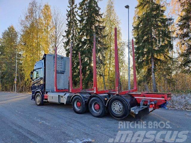 Scania R 730 B8x4*4NB, Korko 1,99% Φορτηγά ξυλείας