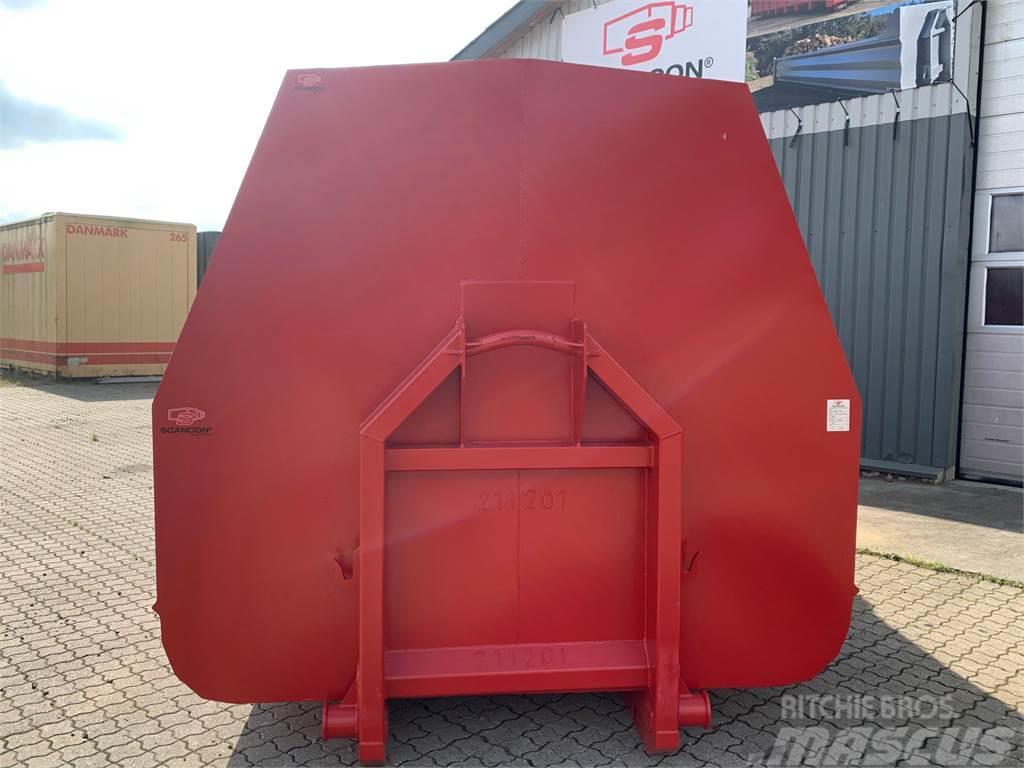  Scancon SL6027 - 6000 mm lukket container 27m3 Hook lifts