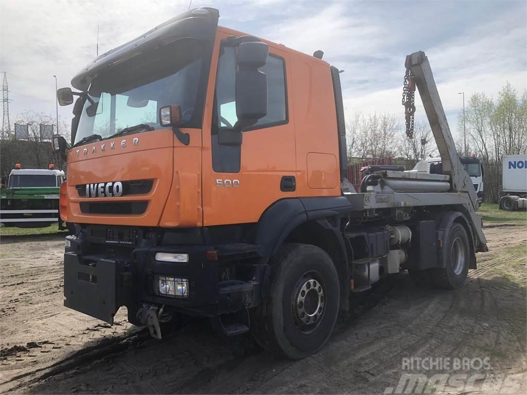 Iveco Trakker 500 Hyvalift - BDF - Truckhead - SZM Skip loader trucks