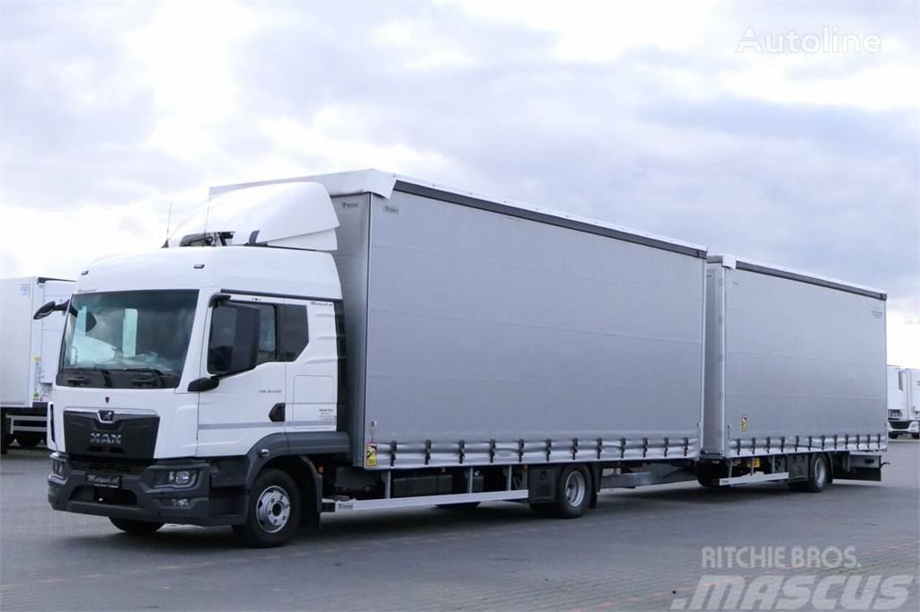 MAN TGL 12.250 Φορτηγά Καρότσα - Κουρτίνα