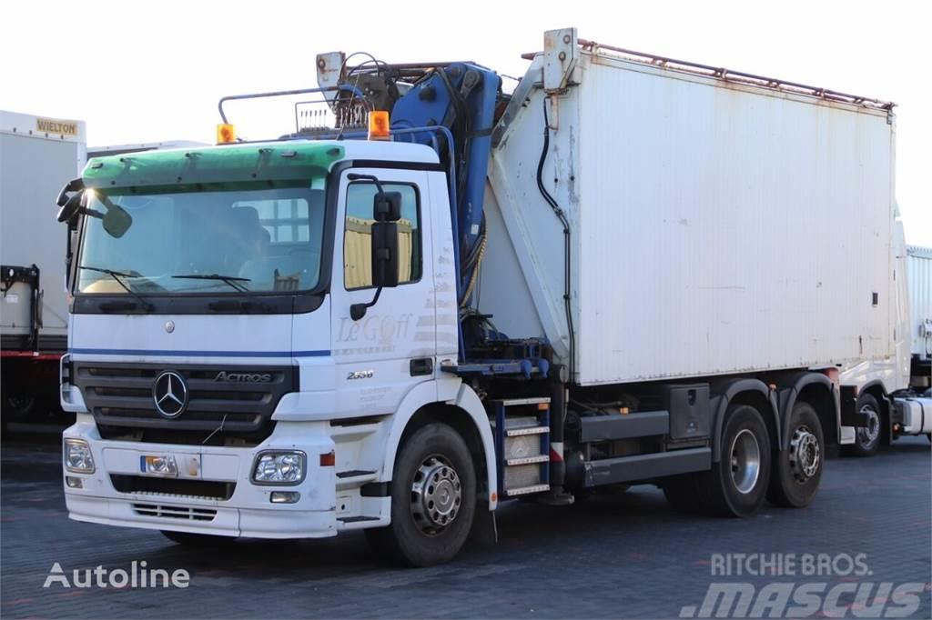 Mercedes-Benz ACTROS 2536	Tipper + crane LHO 150Z 6x2 Φορτηγά Ανατροπή