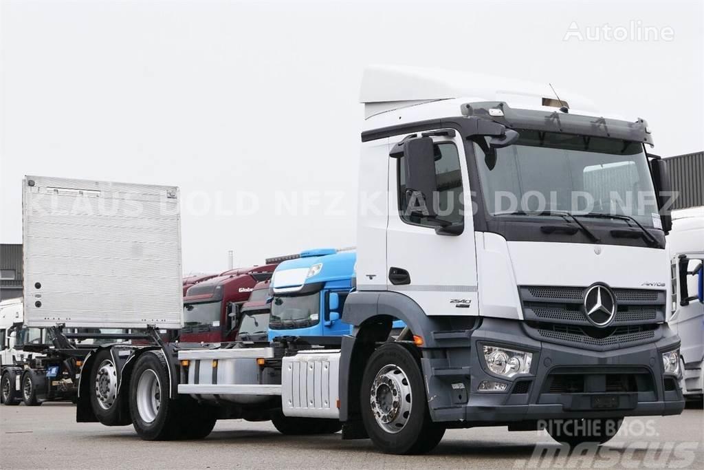 Mercedes-Benz Actros 2540 6x2 BDF Container truck + tail lift Σασί - πλαίσιο
