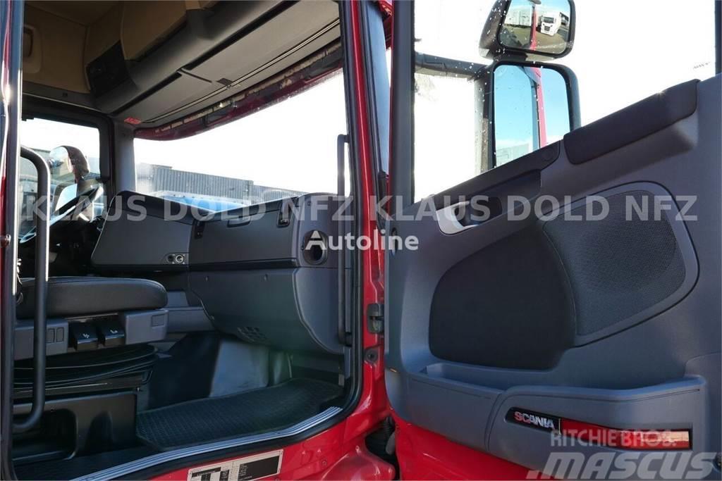 Scania R420 Curtain side + tail lift Φορτηγά βαρούλκα