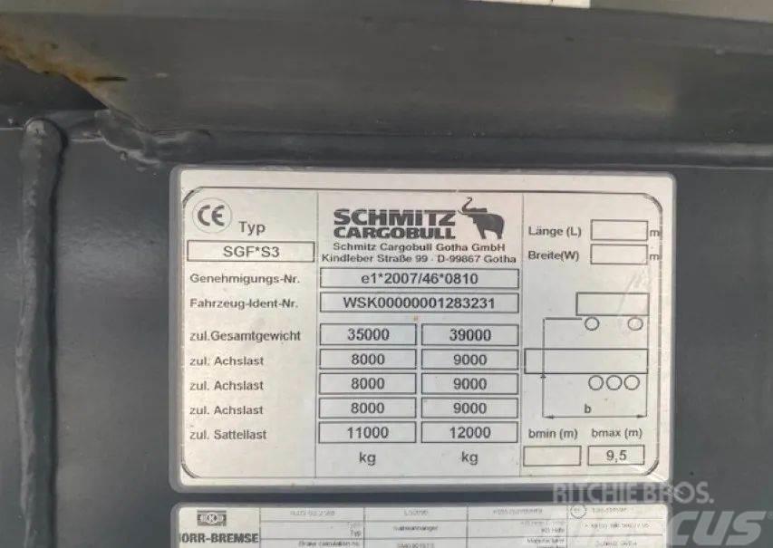 Schmitz Cargobull SKI 24 SL 9.6 Ανατρεπόμενες ημιρυμούλκες