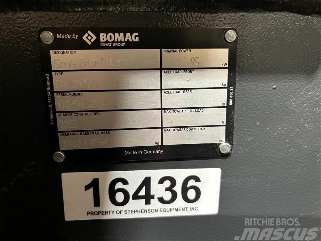 Bomag BW211D-5 Οδοστρωτήρες μονού κυλίνδρου