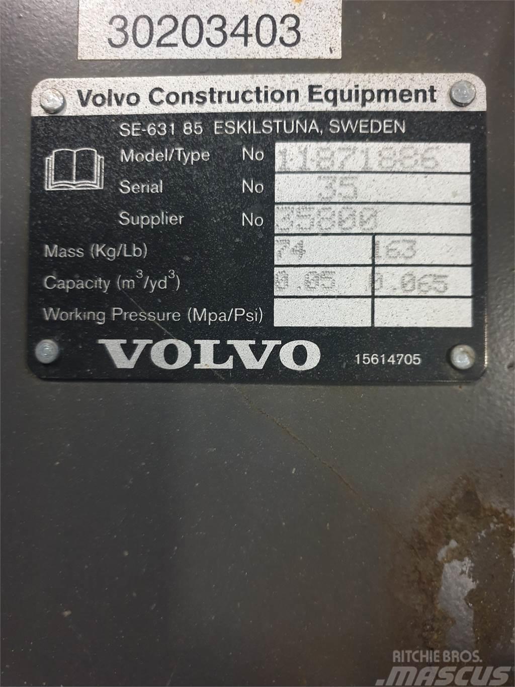 Volvo Kabelskopa S40 300mm Κουβάδες