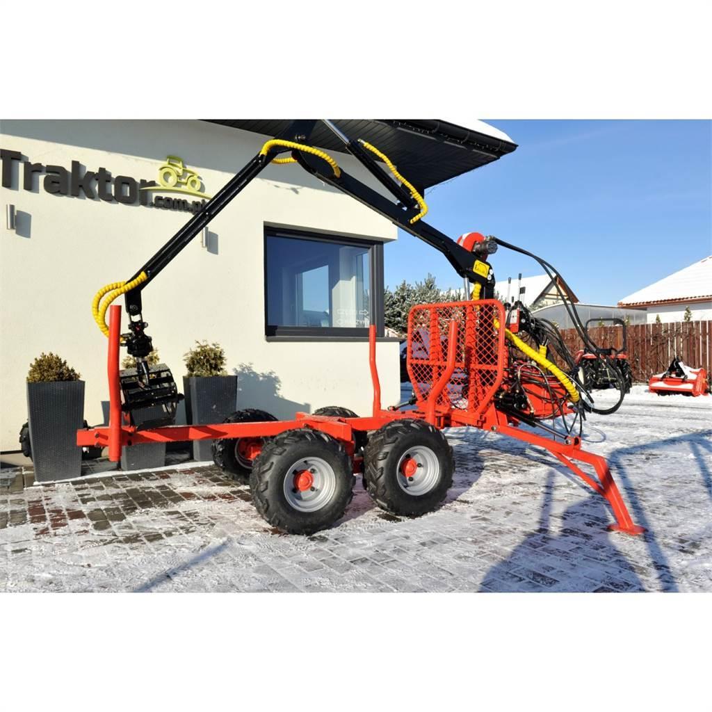  timber trailer with crane, loader lt1500 hds 1.5t  Άλλα εξαρτήματα