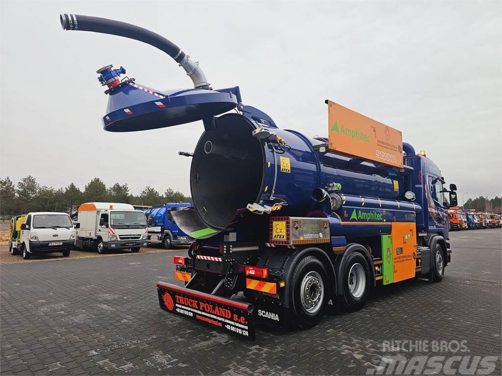 Scania Amphitec VORTEX ATEX EURO 6 vacuum suction loader Αποφρακτικά οχήματα